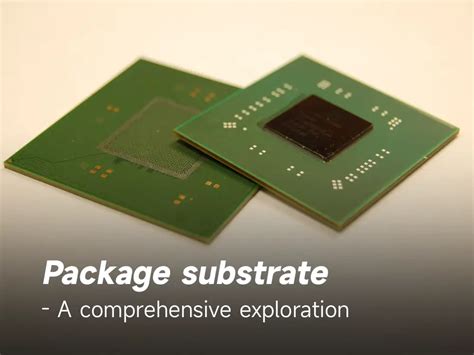 test tile on substrate for electronic package|High.